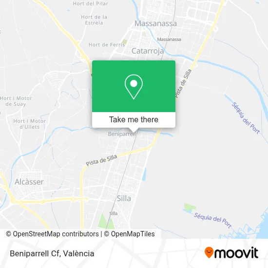 Beniparrell Cf map
