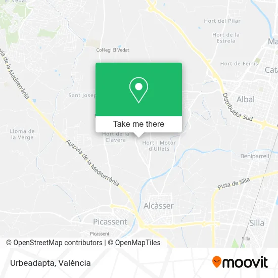 Urbeadapta map