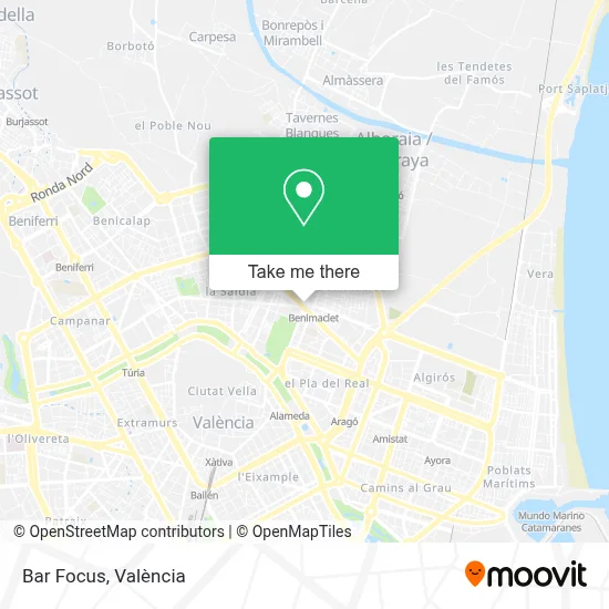 Bar Focus map