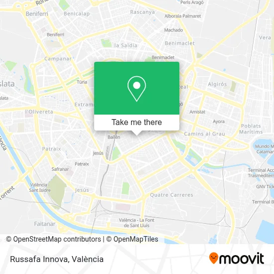 Russafa Innova map