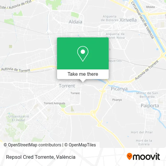 Repsol Cred Torrente map