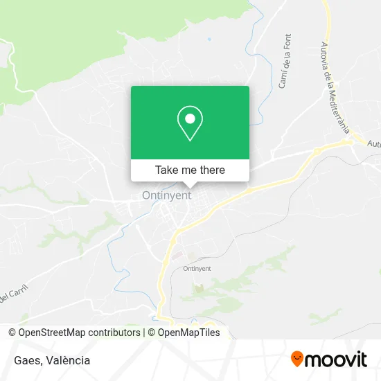 Gaes map