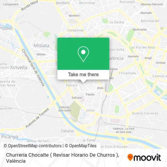 Churrería Chocalte ( Revisar Horario De Churros ) map