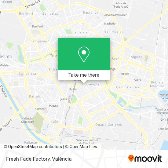 Fresh Fade Factory map