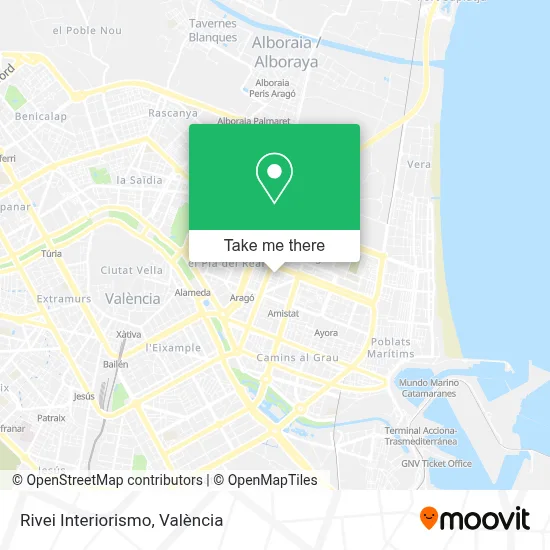 Rivei Interiorismo map