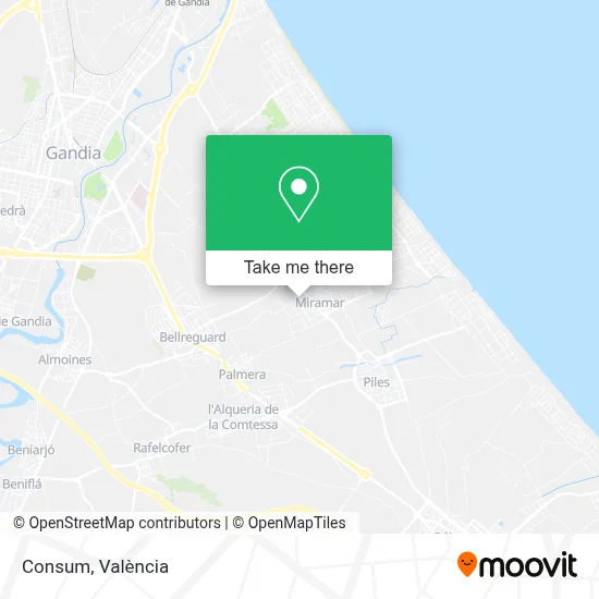 Consum map