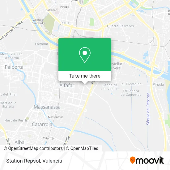 Station Repsol map