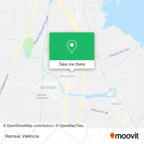 Ramsal map