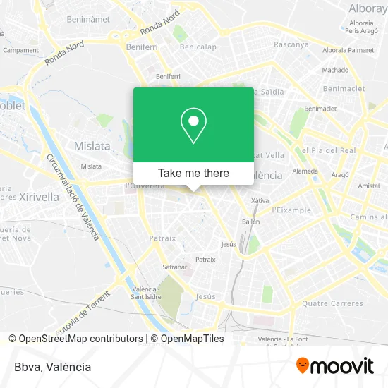 Bbva map