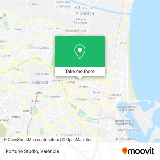 Fortune Studio map