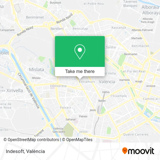 Indesoft map