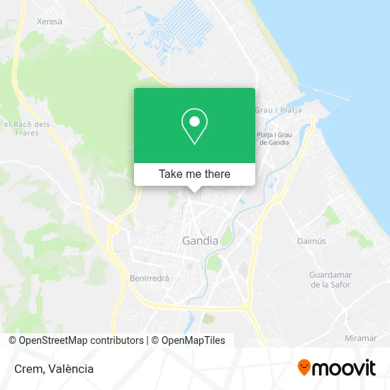 Crem map