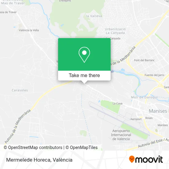 Mermelede Horeca map