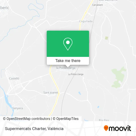Supermercats Charter map