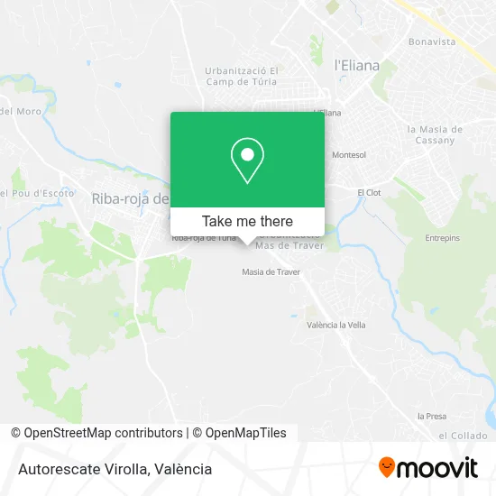 Autorescate Virolla map