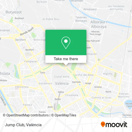 Jump Club map
