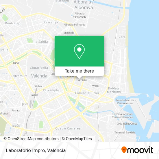 Laboratorio Impro map