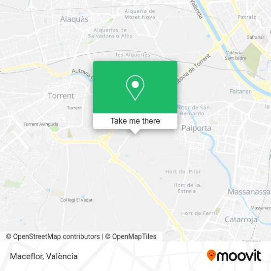 Maceflor map