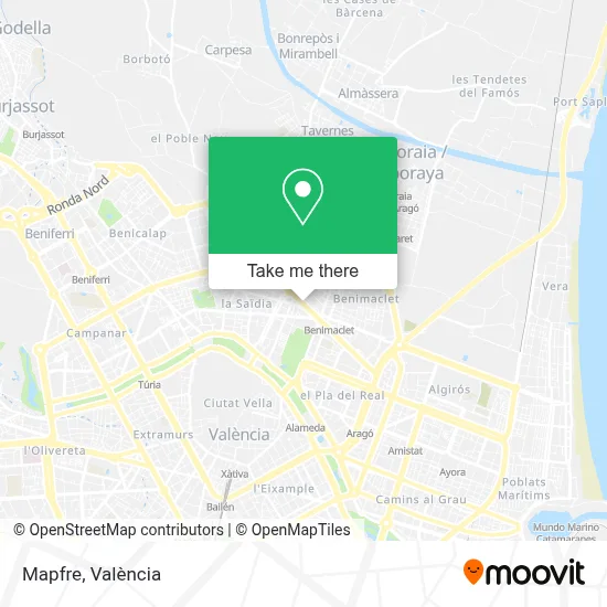 Mapfre map