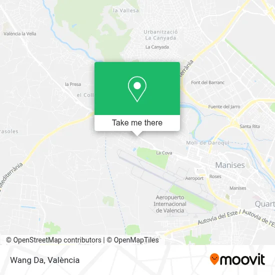 Wang Da map