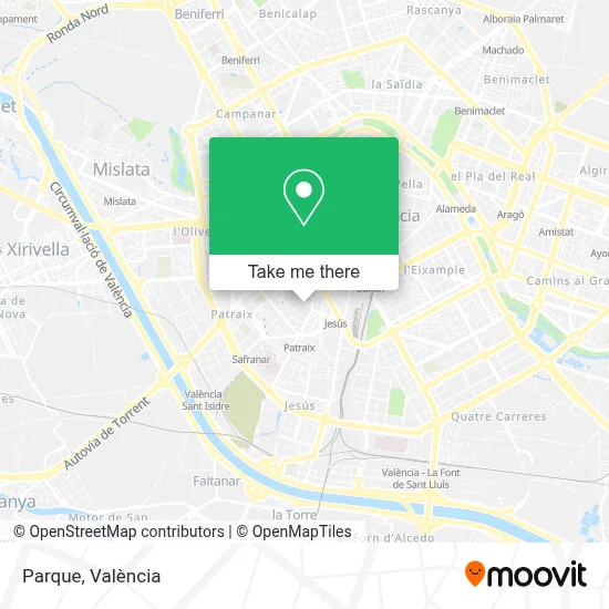 mapa Parque