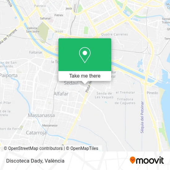 Discoteca Dady map