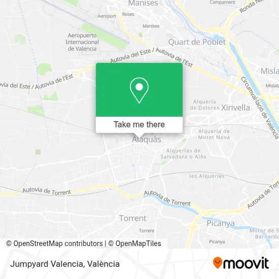 Jumpyard Valencia map