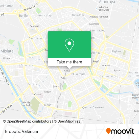 Erobots map
