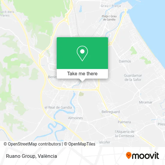 Ruano Group map