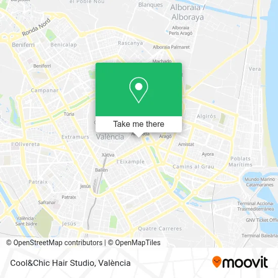 Cool&Chic Hair Studio map