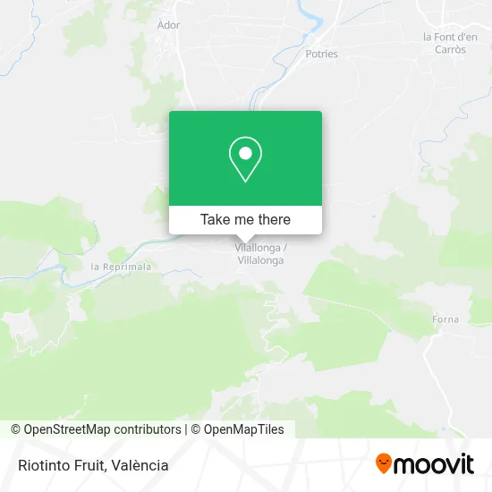 Riotinto Fruit map