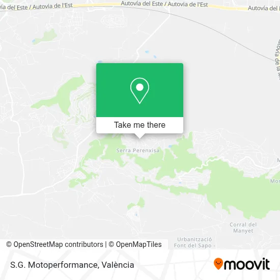 S.G. Motoperformance map