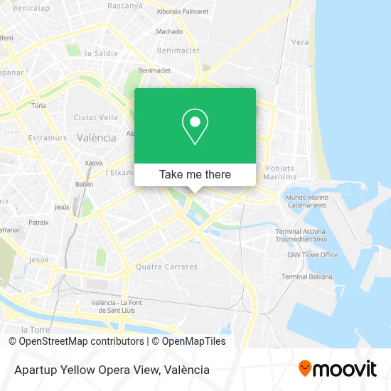 Apartup Yellow Opera View map