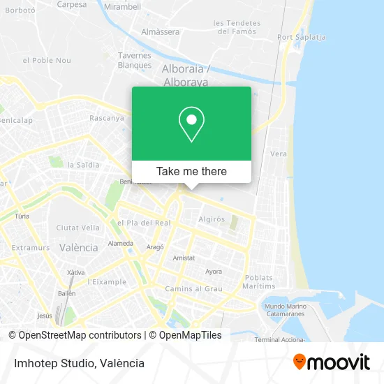 Imhotep Studio map