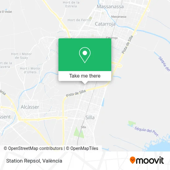 Station Repsol map