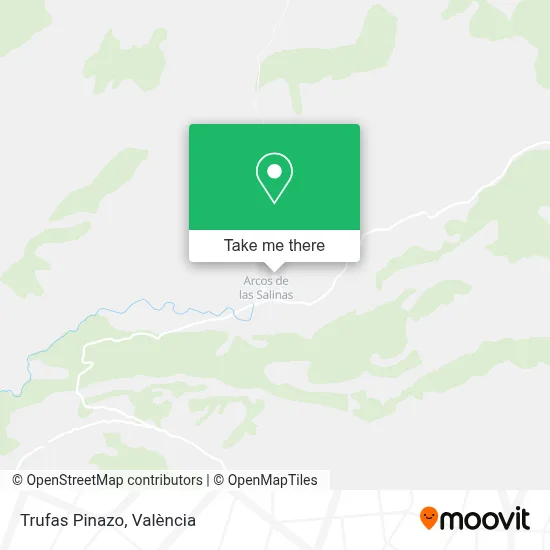 Trufas Pinazo map
