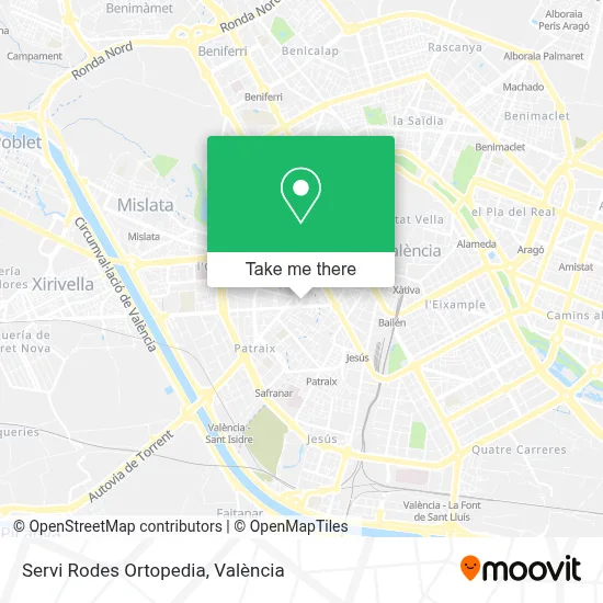 Servi Rodes Ortopedia map