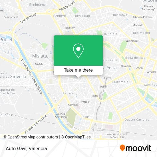 Auto Gavi map