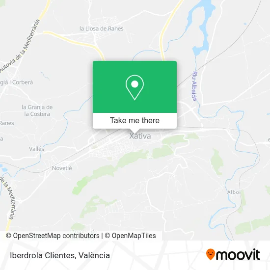 Iberdrola Clientes map