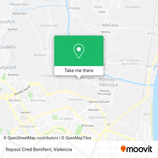 Repsol Cred Beniferri map