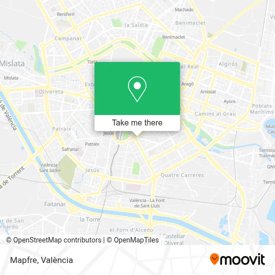 Mapfre map