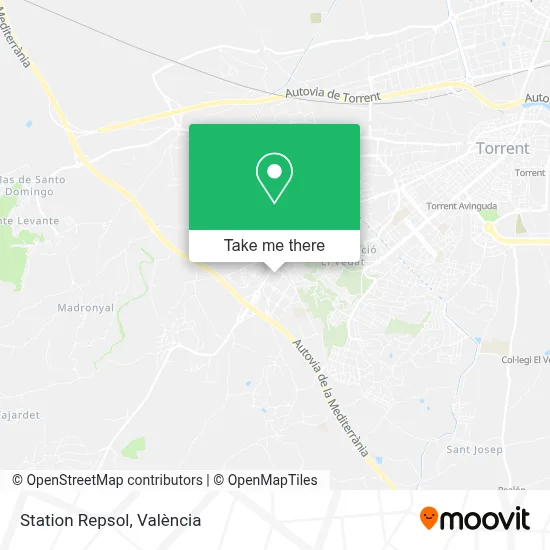 Station Repsol map