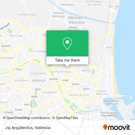 Jsj Arquitectos map