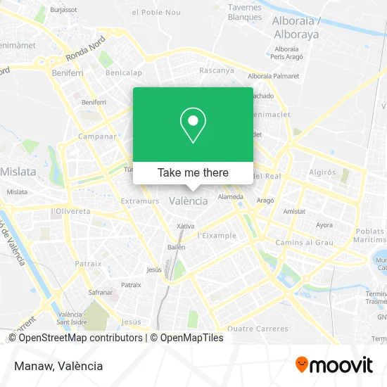 Manaw map
