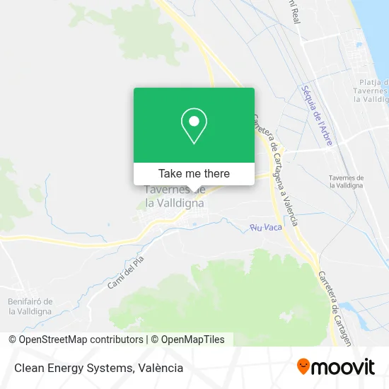 Clean Energy Systems map