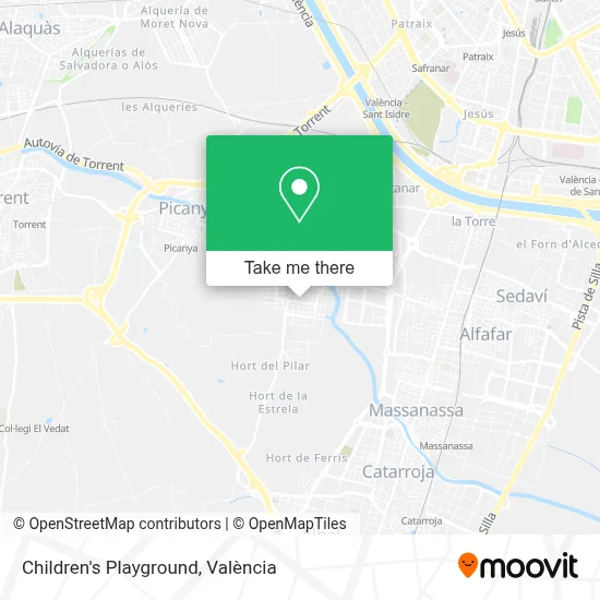Parque Infantil map