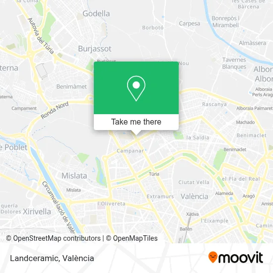 Landceramic map