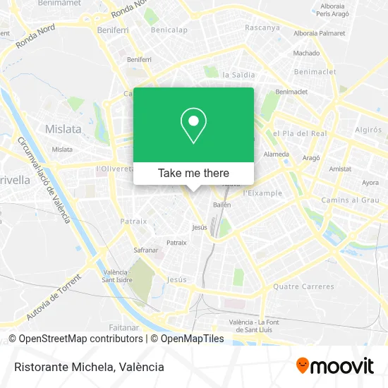 Ristorante Michela map