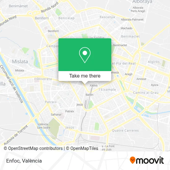 Enfoc map
