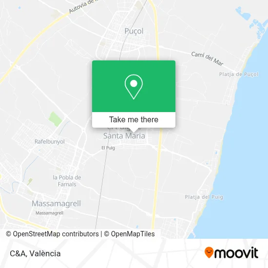 C&A map
